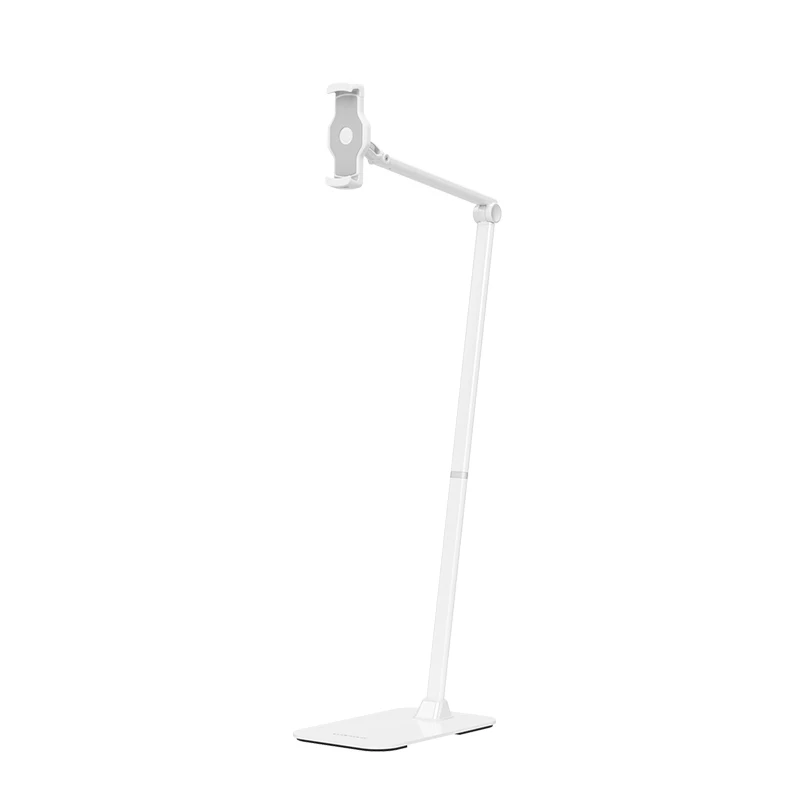 Source 360 Degree Rotate Universal Tablet Metal Floor Stand Adjustable  Phone Tablet Stand Long Arm Tablet Holder on