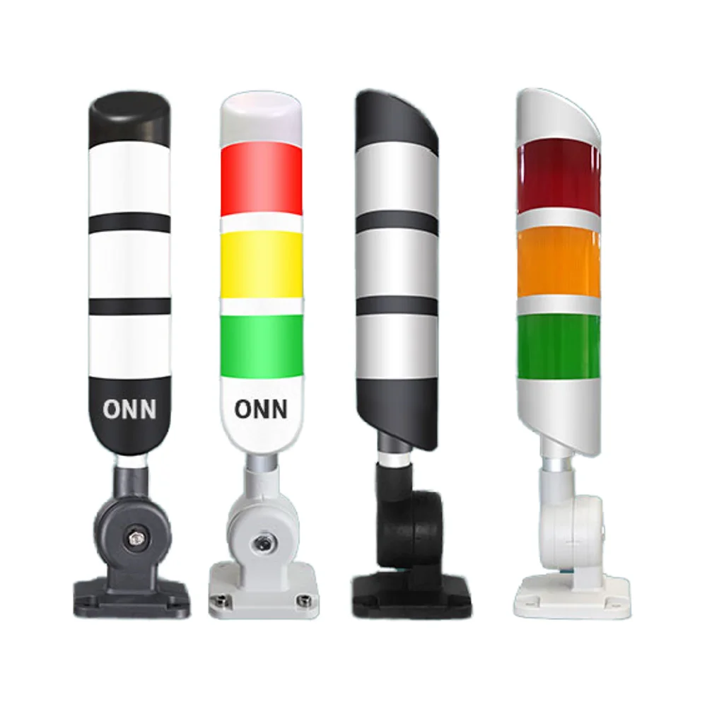 ONN M4-50S LED Signal Tower Light with Buzzer - 50,000 Hours
