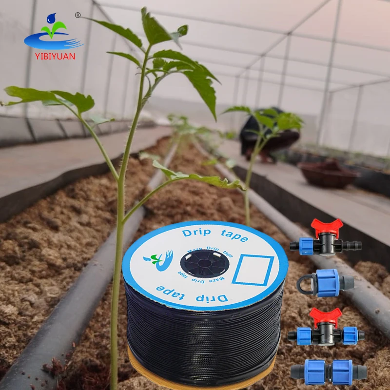 Drip Irrigation System Kit 1 Hectare 20000m Drip Tape 16mm Pressure Compensating Drip Line