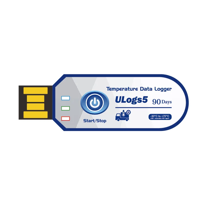 Quality Manufacturer Single Use Temperature Data Logger IP67 for Fruit and Vegetables Cold Chain