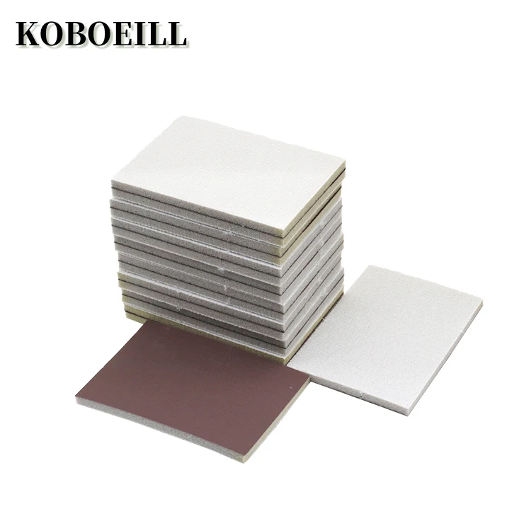 Factory Price, Multiple Colors Can Be Customized for 100 * 70 * 5mm Matte Sponge Sandpaper Dry and Wet Polishing