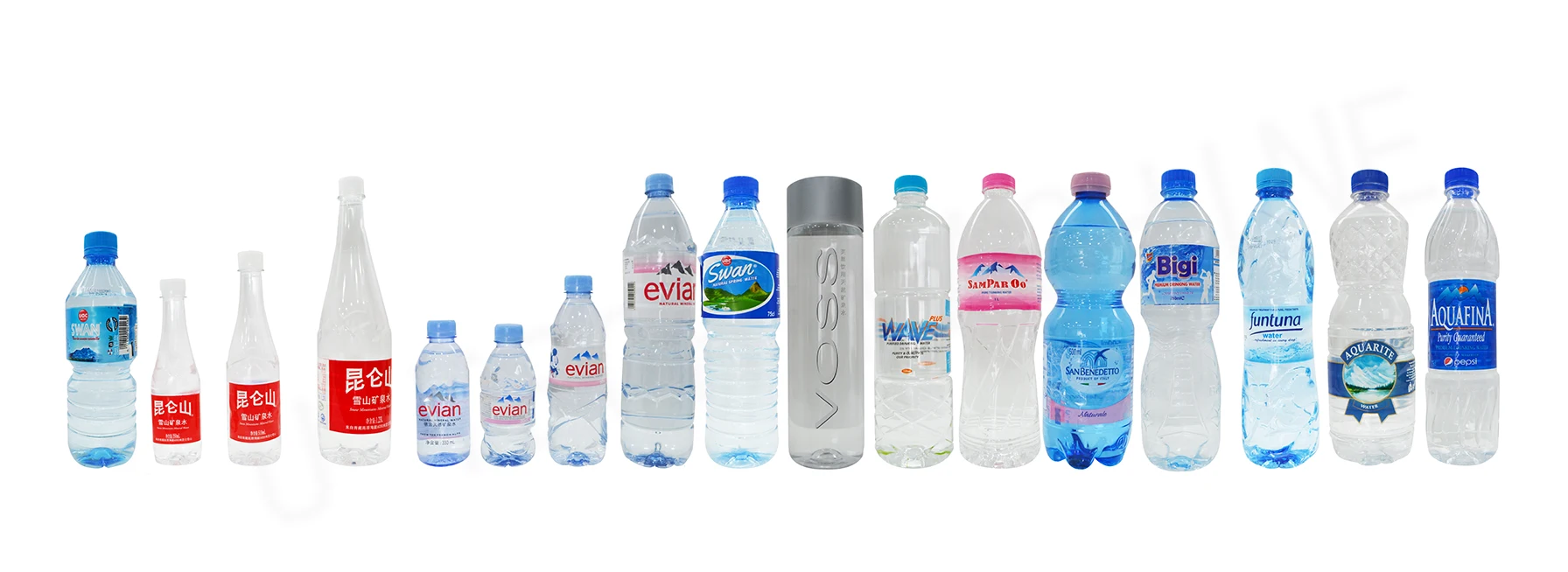 36000BPH Drinking Water Production Lines CGF For PET 200-2000ml Bottle