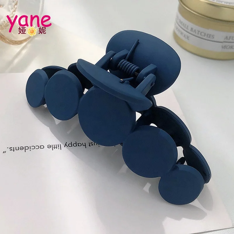Simple Claw Clip Circle Round Shape Hair Claw Factory Price Plastic Hair Accessories