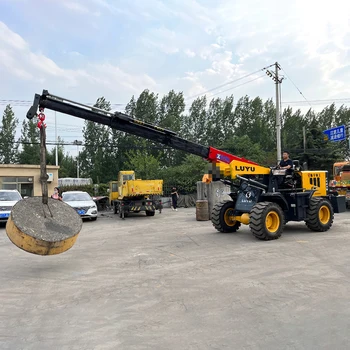 high quality multifunctional off-road crane use for 3 ton 8ton loader crane with Various lengths of lifting arms