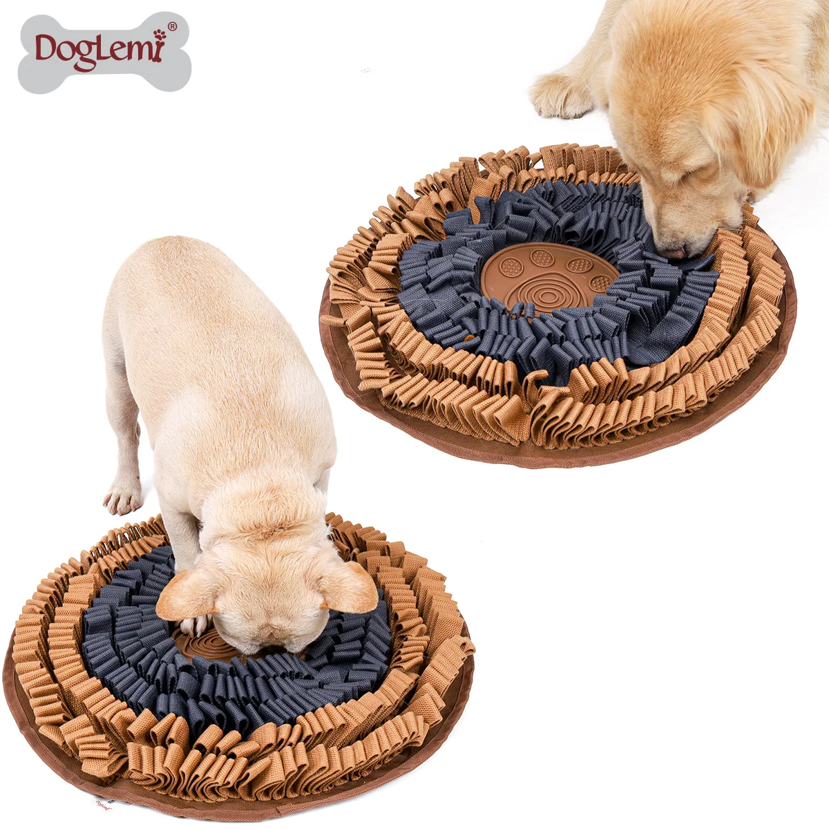 Durable Dog Snuffle Mats Slow Feeding Training Tools