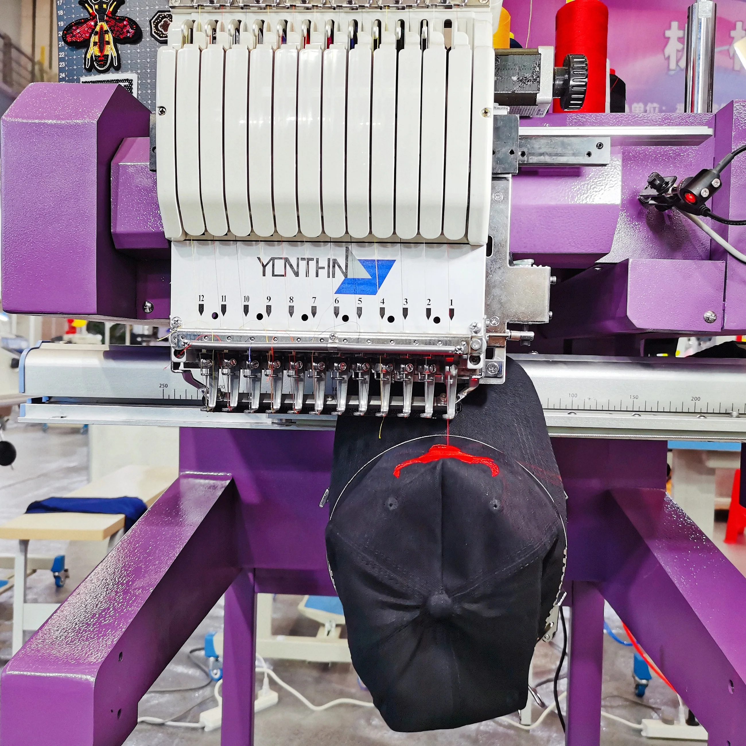 Yonthin High Speed Digital Latest Embroidery Machines for Sale Embroidery Machine Prices Single Head
