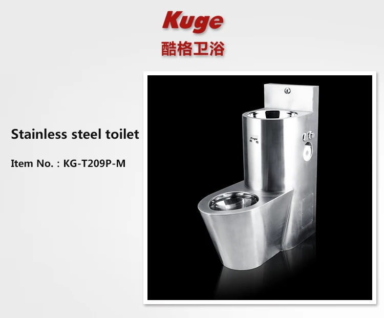 Special Design Jail Toilet Sink Combo Stainless Steel Prison Ce Wc