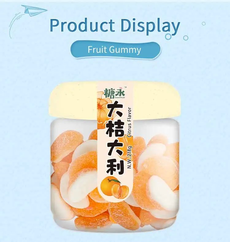 Bulk Wholesale Assorted Sugar Coated Candy Gummies Supplier Fruity