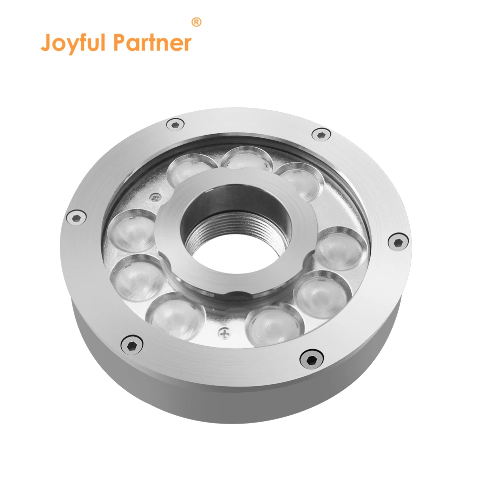 24V Waterproof RGB Remote Control LED Ring Underwater Light Fountain ...