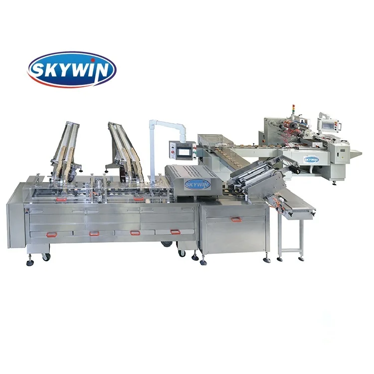 Automatic Designed Cookie Commercial Ice Cream Biscuit Making Sandwich Machine Production Line