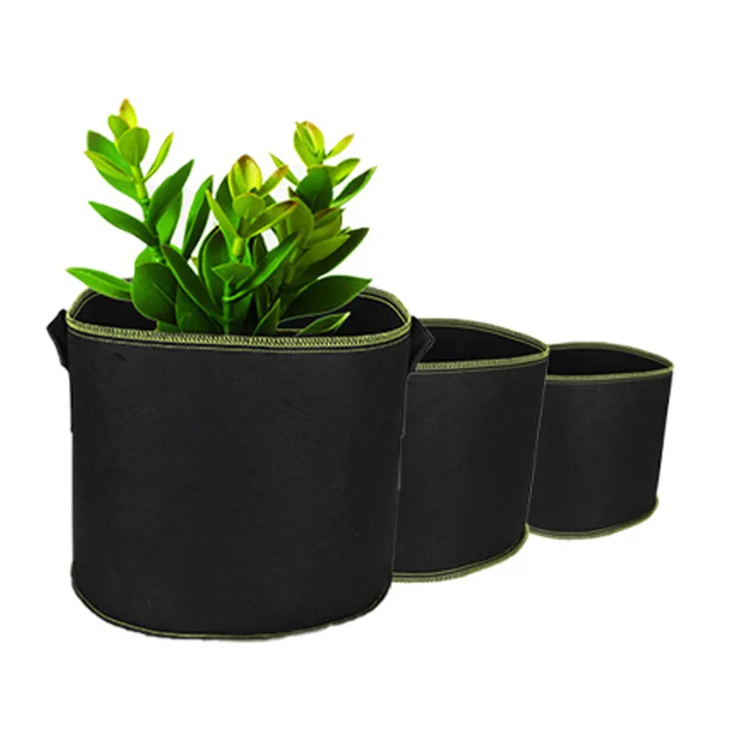 20 30 un tessuto da 50 galloni hanno ritenuto il giardino non tessuto coltivare le borse 2mm 6