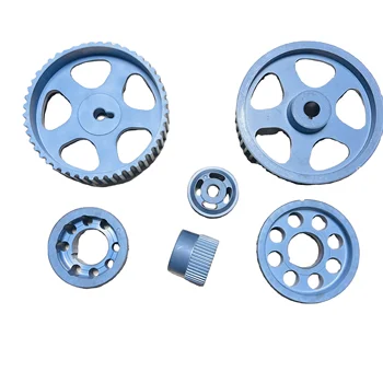 Modern high-quality crankshaft is precisely the gear balance shaft gear timing sprocket crankshaft pulley4D562421142210