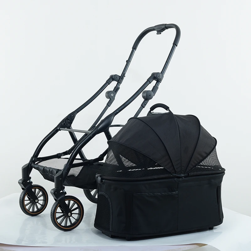 bollerwagen kinderwagen Qplay Go Cargo Kinderwagen & Bollerwagen – Schwarz main image 0