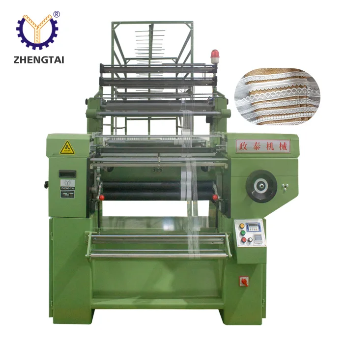 ZHENGTAI High Quality Automatic Cord Knitting Elastic Lace Tapes Crochet Machine Weaving Machine Textile Processing Machine