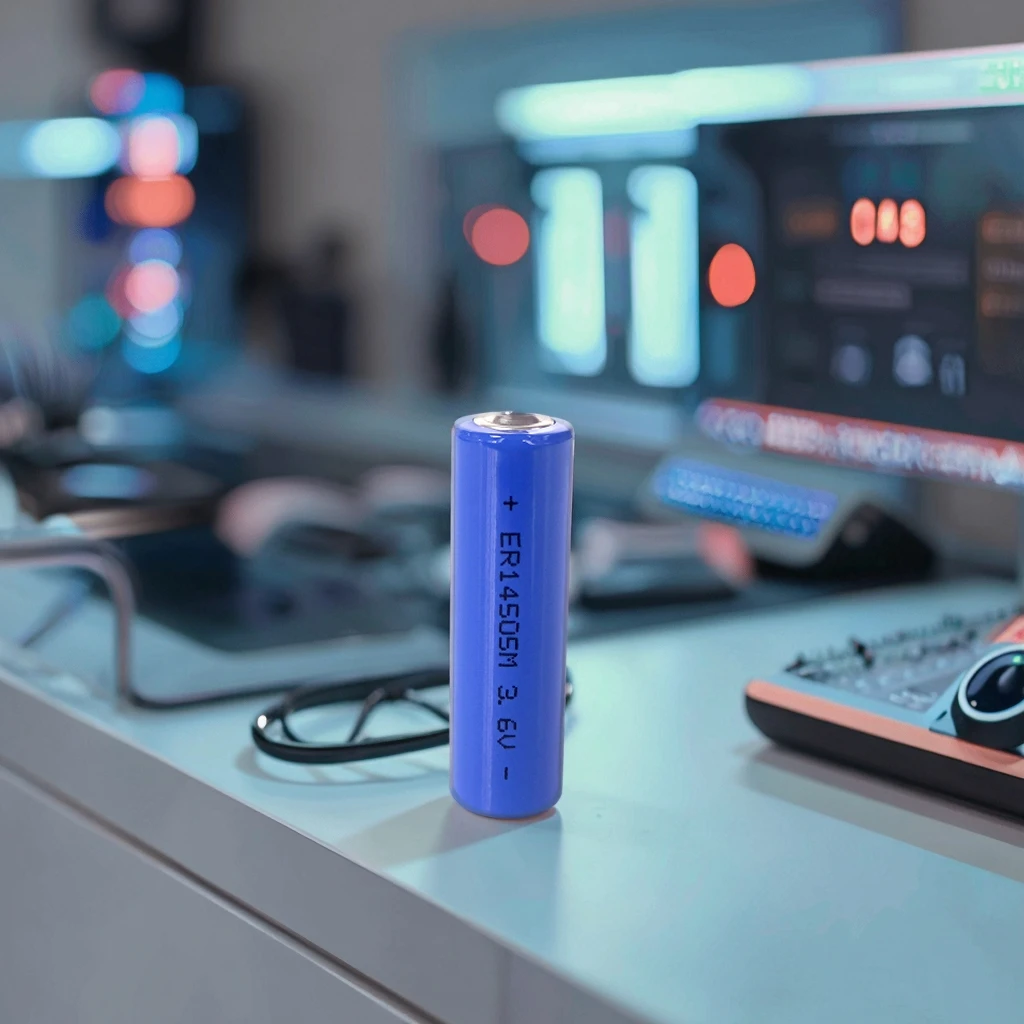 ER14505M 3.6V 2000MAH Lithium Thionyl Chloride Battery | High Energy Density | Long-Life Primary Lithium Cell | OEM Brand | Blue H4a8e80f9ea38454c8adb181043dd6841x