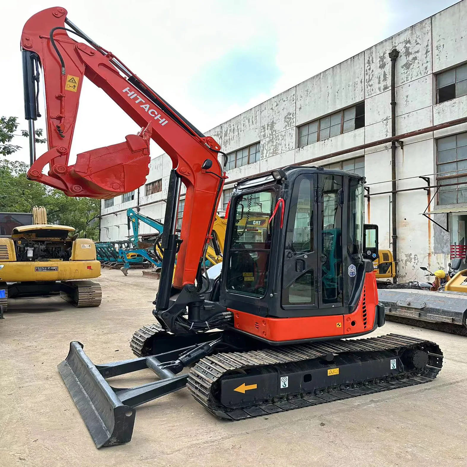 Well Maintained Low Hours Hitachi ZX50-3F Mini Excavator Compact