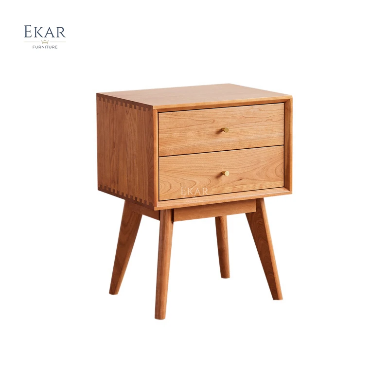 EKAR FURNITURE simple durable bed cabinet with drawer cheap living room furniture bedroom bed side table