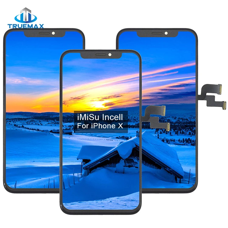 TEMX 5.8インチ IMiSu Incell LCD iPhone X用交換用スクリーン