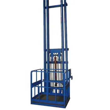 Qiyun CE ISO High Quality warehouse cargo lift hydraulic electric lift platform