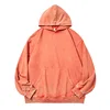 350g distressed pure cotton - papaya orange