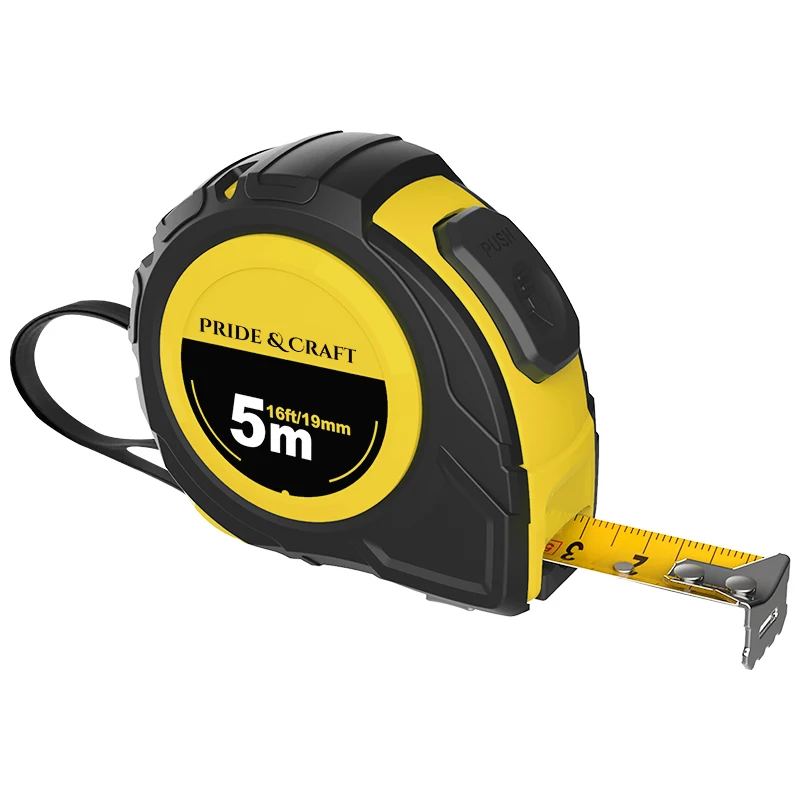 Heavy Duty Self Lock Power Measuring Tape Retractable Tape Measure