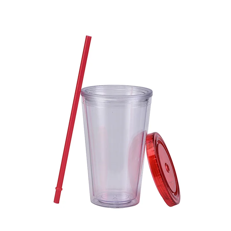 16oz - 24oz Bland Clear Tumbler, Clear Tumbler with Straw, in Bulk, Fast  USA