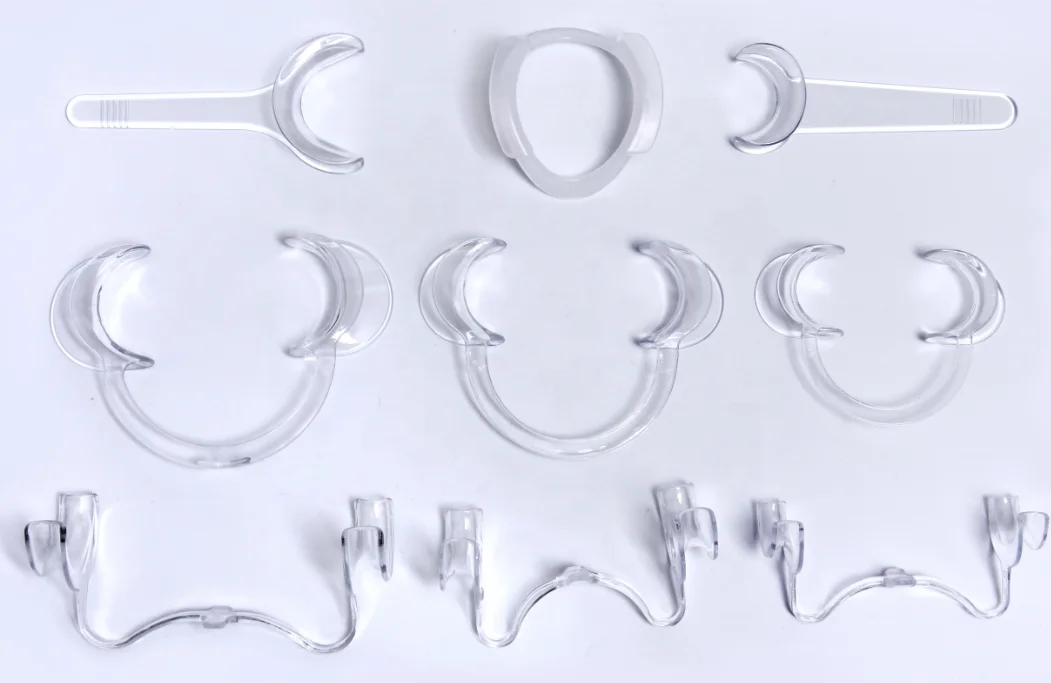 Dental Autoclavable Plastic Cheek Retractor T Type Teeth Mouth Opener ...