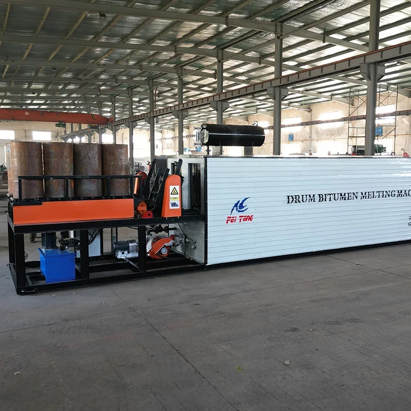 Automatic Bitumen Drum Melting Equipment Bitumen Melting Equipment for Bitumen Manufacturing Plant