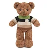Dimensioni come sopra, Bill Bear a righe da 58 cm in scuro