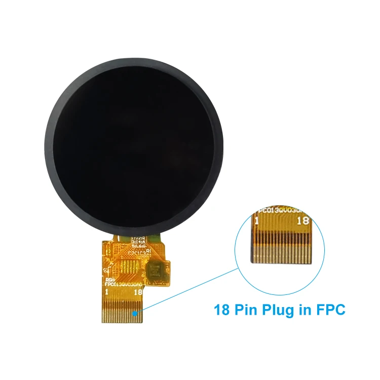 1.3 Inch TFT LCD Panel with Capacitive Touch Screen