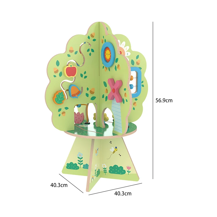 Gifts Musical Toy Tree Top Adventure Muliti Functional Diy Educational