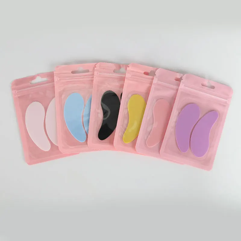 Custom Logo Reusable Silicone Eye Patches Moisturizing Collagen Transparent Under Eye Mask