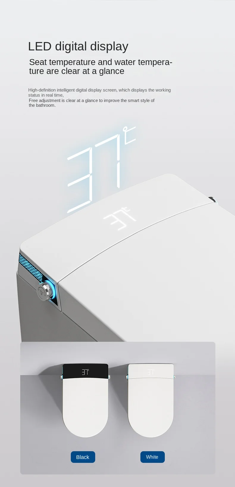 product mini size design bathroom automatic flush one piece ceramic intelligent toilets electronic sanitary ware smart toilet-24