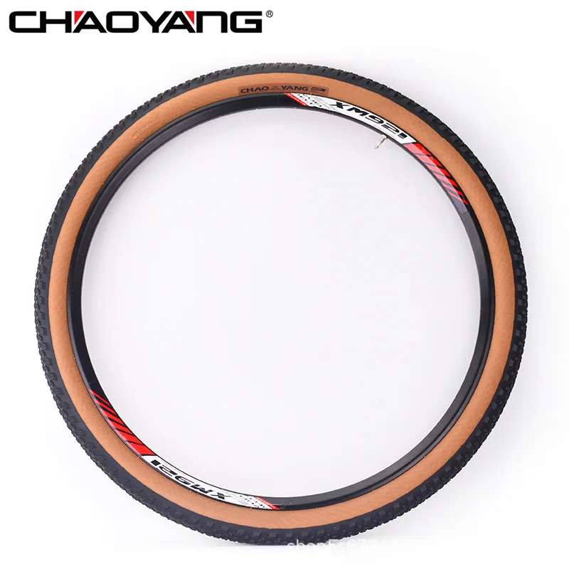 Хит продаж горный велосипед Chaoyang с желтыми краями 29*2 2 29 дюймов внедорожная шина стальная проволока 27 5