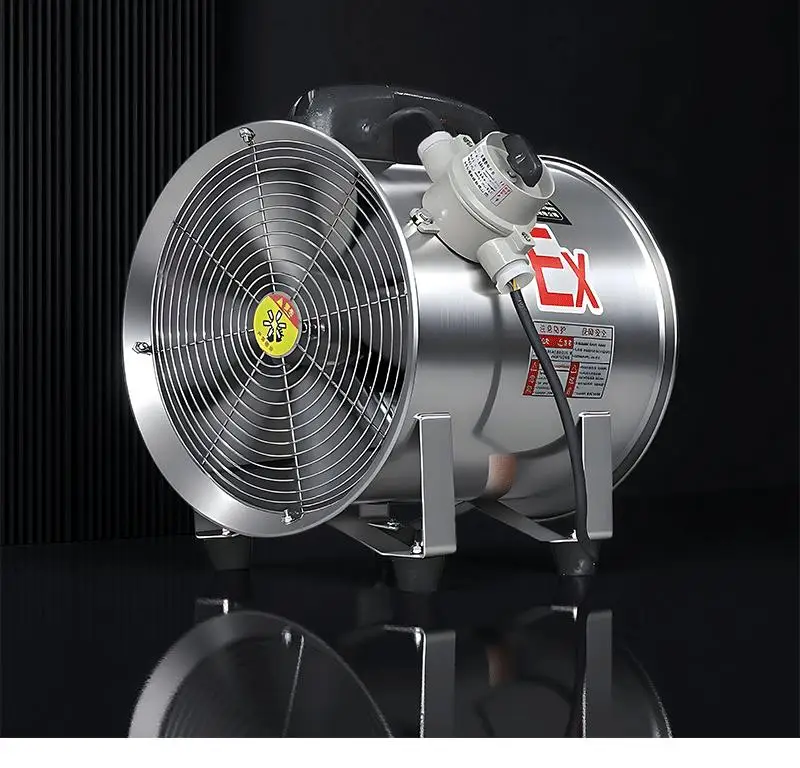 Industrial Exhaust Moveable Ventilator, Portable, Axial - detail 16