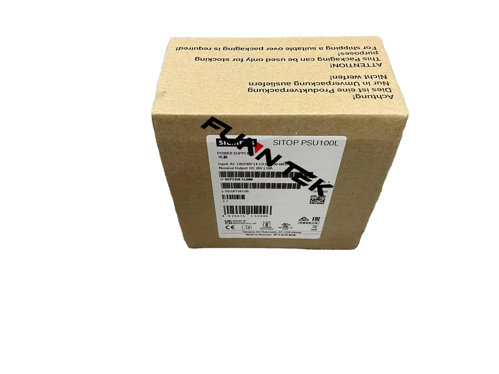 6ep1334-1lb00西门子电源sitop Psu100l 24 V/10 A全新原装库存- Buy