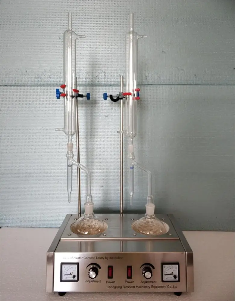 Laboratory ASTM D95 Dean and Stark Apparatus/ Diesel Oil Water Content Tester by Distillation
