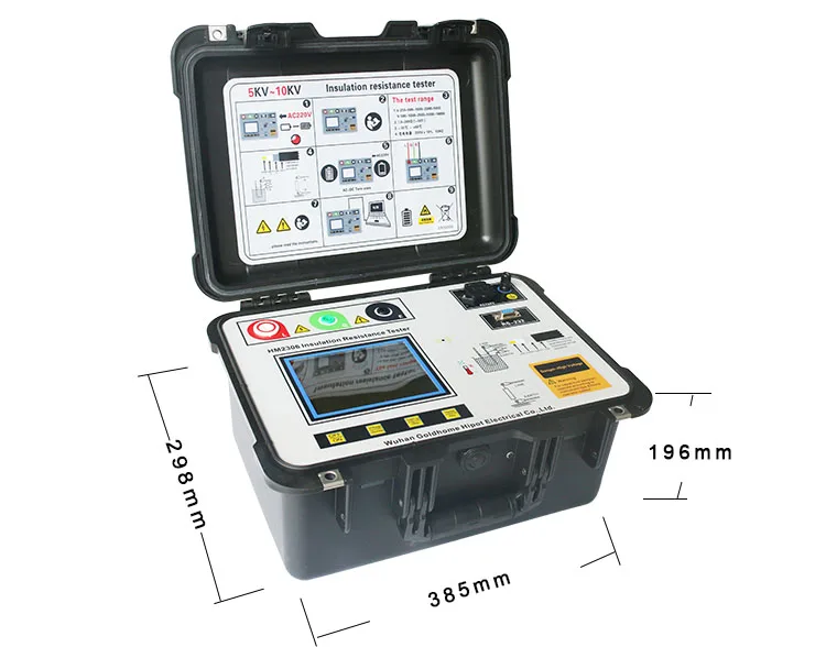 10kV digital high voltage Megohmmeter insulation resistance tester Electricians portable insulation resistance meter