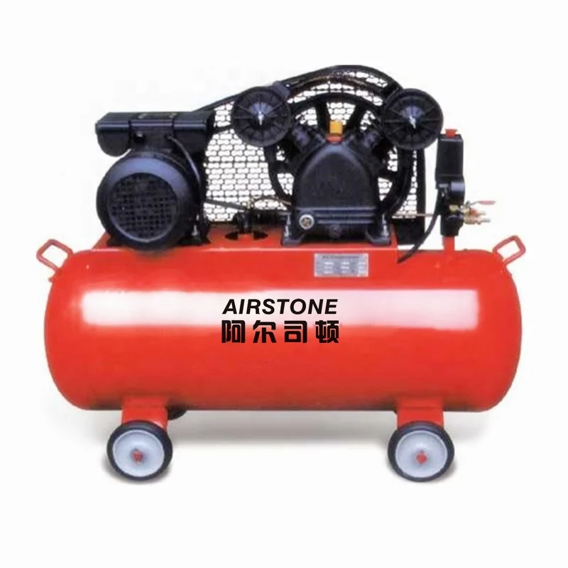 Good quality piston copeland compressor 5.5hp 600L/min double piston air compressor tanki electronic