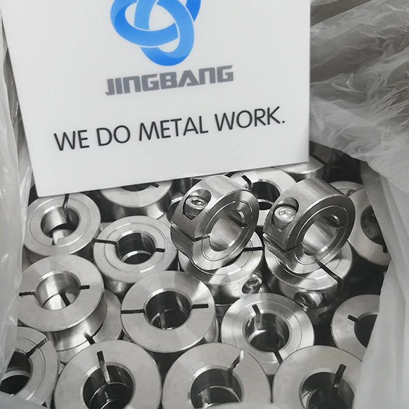 Camicia No Iron Collare Per Albero In Acciaio A Due Pezzi, Diametro Interno 2 Pollici, Finitura Ossido Nero, Marca Summit Collare Split 3" OD Summit - Foto 8