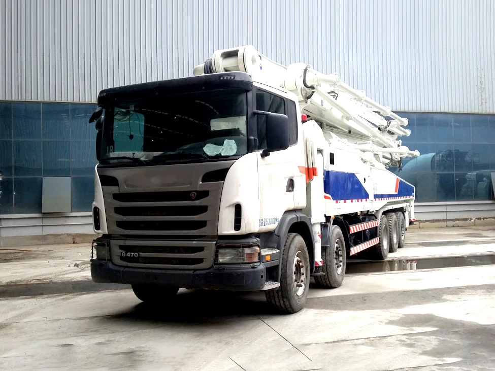 フロッグマン 63m Truck Mounted Concrete Pump 63X-7RZ - High Efficiency