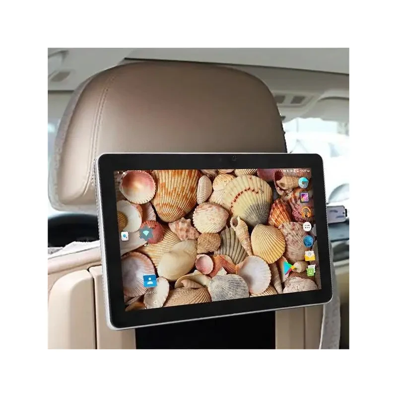 Android 10.0 Multifunction Car Monitor Headrest TV 4K with GPS LCD Touch Screen for Mercedes Benz Supports WiFi Bluetooth USB
