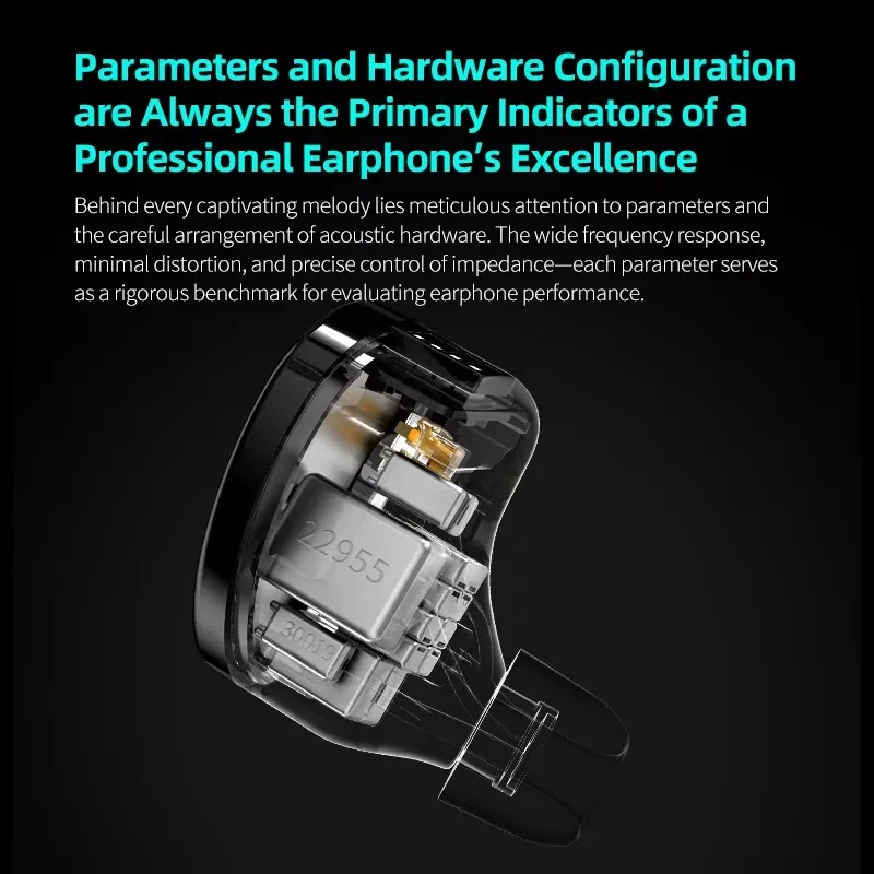 KZ Sonata 28BA Units HIFI Earphones - Tunable in-Ear Gaming