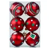 Painted 6cm6pcs (red grinch)