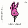 Gothic style fabric patch 7#