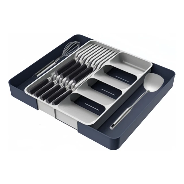 BPA Free PP Material Expandable Adjustable Plastic Flatware Utensil Drawer Organizers