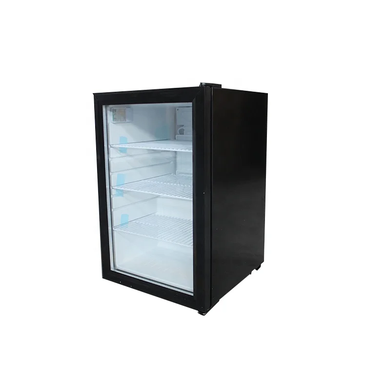 Small Glass Door Refrigerator for Sale