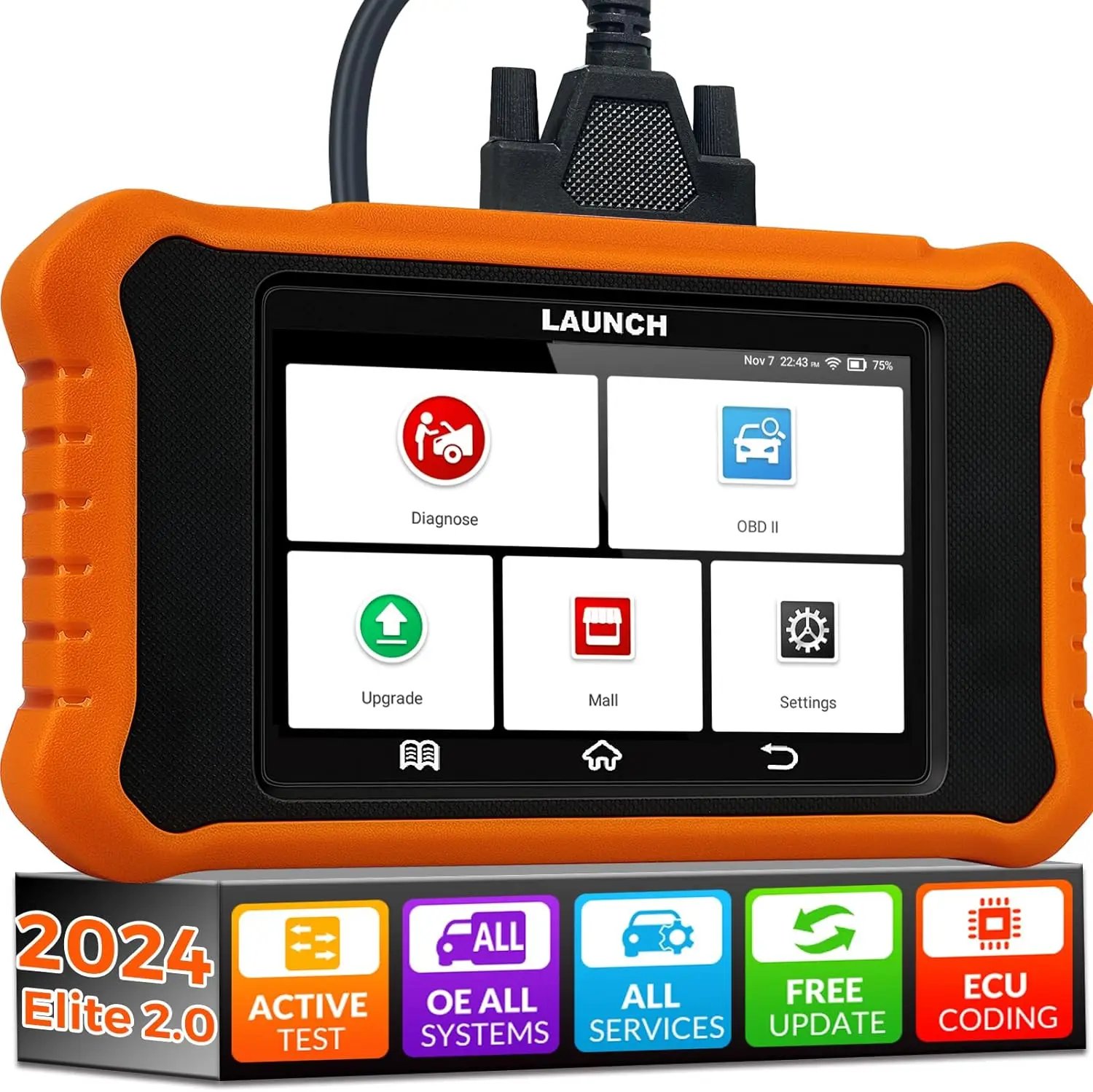 2025 LAUNCH CRE ELITE 2.0 for BBA OBD2スキャナーフルシステム診断 