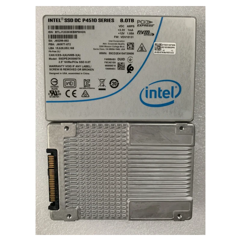 Intel DC P4510 internal solid state drive 2.5