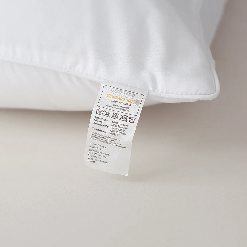 Customized Design Memory Foam Neck Bed Ice Hot Water Pillows Factory